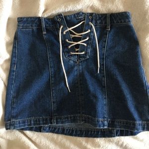 Denim skirt